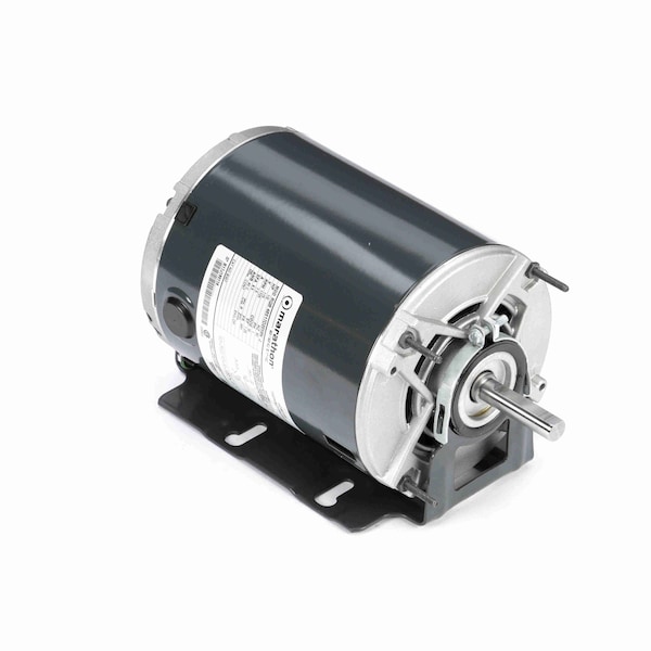 Leeson Fan and Blower HVAC/R Motor, 0.50 HP, 1 phase, 1800 RPM, 115 V, 48Y Frame, ODP B307 - main